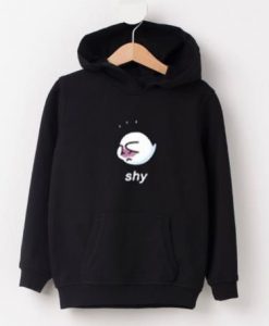 Hoodie SHY Pullover Black ZNF08