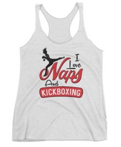 I Love Naps and Kickboxing Women's tank top ZNF08