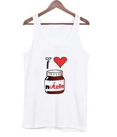 I Love Nutella Tank top ZNF08