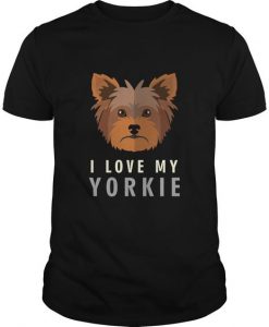 I love my yorkie T-Shirt DAP