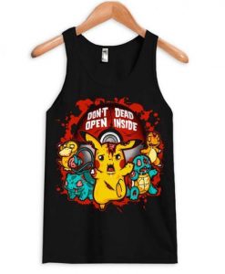 Inside Pikachu Tanktop ZNF08