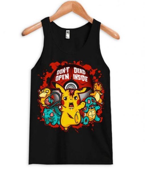 Inside Pikachu Tanktop ZNF08