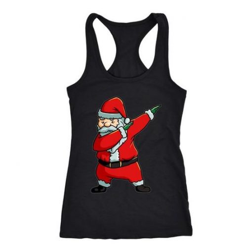 Items similar to Santa Racerback Tank Top ZNF08