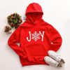 Joy Christmas Red Hoodie ZNF08