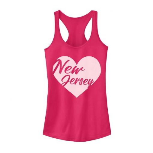 Juniors' Fifth Sun New Jersey Heart Tank ZNF08