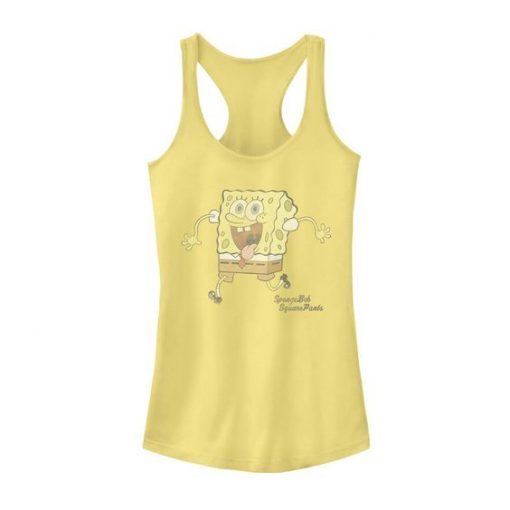 Juniors' SpongeBob SquarePants Laugh Run Tank ZNF08