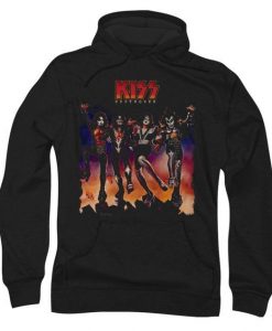 Kiss Rock Band Hoodie ZNF08