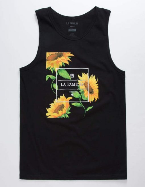 LA FAMILIA Sun Vines Mens Tank Top ZNF08