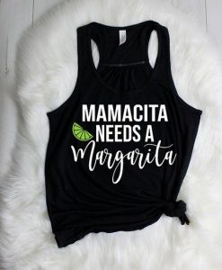 Mamacita Needs A Margarita TANK TOP ZNF08