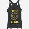 Marvel Captain Marvel Yellow Marvel Girls Tank ZNF08