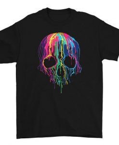 Melting Skull Tshirt ZNF08