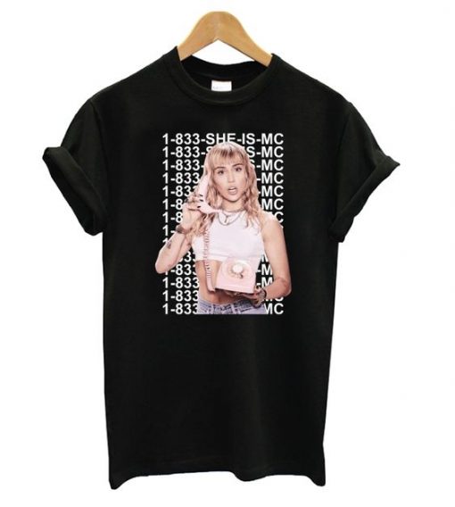 Miley Cyrus She Is MC T shirt DAP