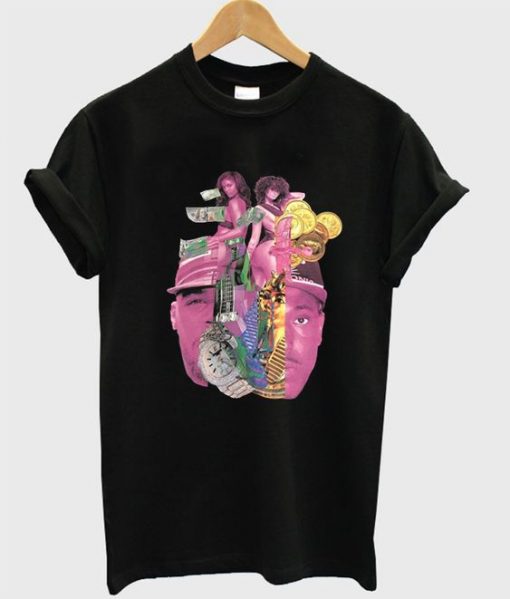 Money girl t-shirt ZNF08