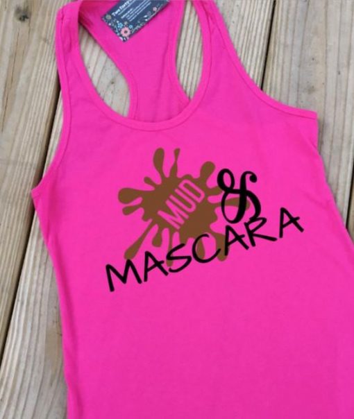 Mud and Mascara Raspberry Fitted Tank ZNF08