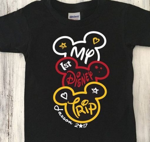 My First Disney Trip T-Shirt ZNF08