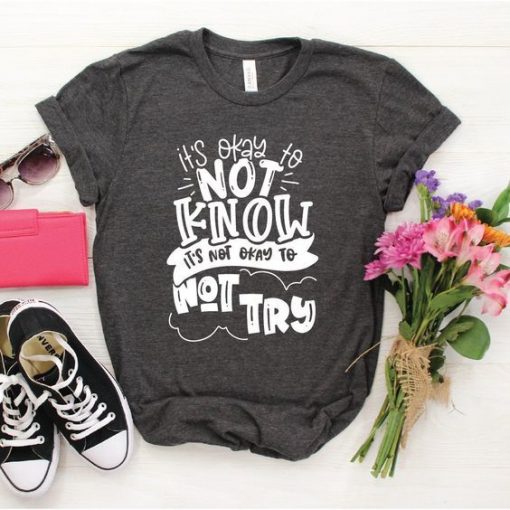 Not to Know T Shirt ZNF08