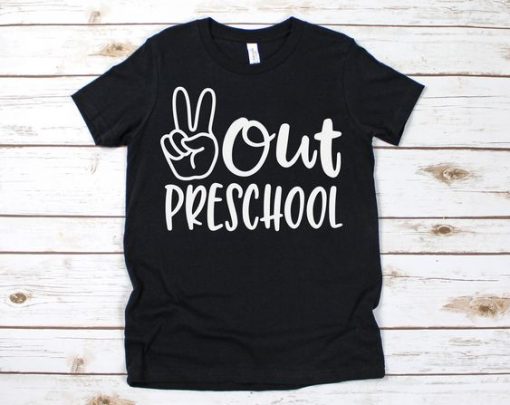 Peace Out Preschool TSHIRT ZNF08