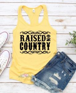 Raised On Country tank ZNF08