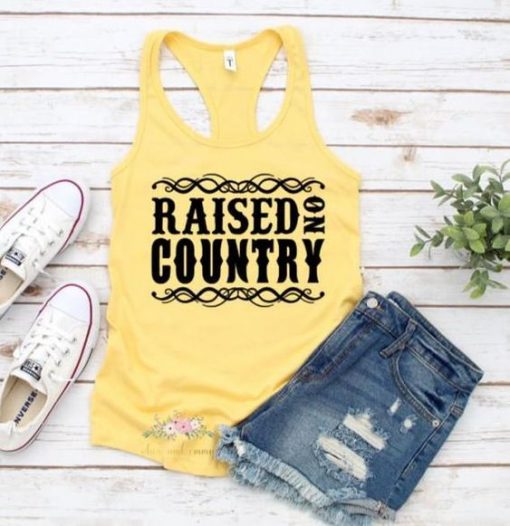 Raised On Country tank ZNF08