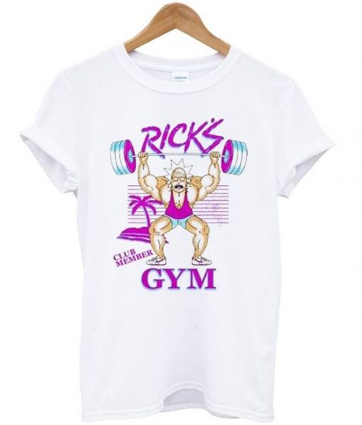 Rick's gym t-shirt ZNF08