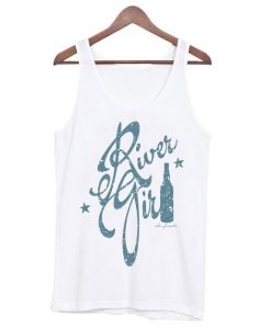 River Girl White Tanktop ZNF08