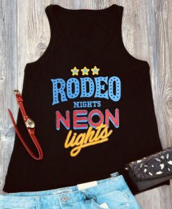 Rodeo Nights Neon Lights Tank ZNF08