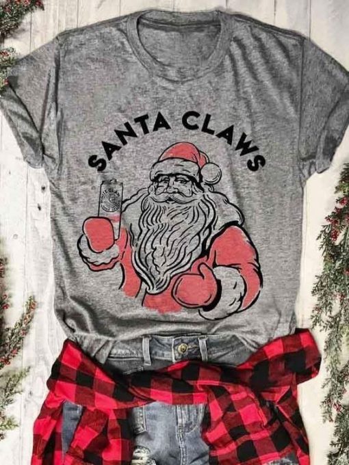 Santa Claws T-Shirt ZNF08