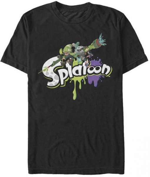 Splatoon Paint Tshirt ZNF08