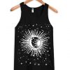 Sun moon star tank top ZNF08