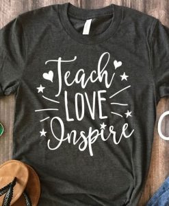 Teach Life Graphic T-Shirt ZNF08