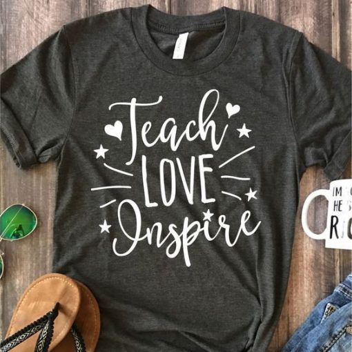 Teach Life Graphic T-Shirt ZNF08