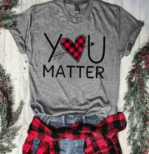 Teacher You Matter Ladies T-Shirt ZNF08