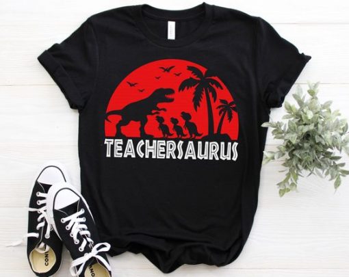 Teachersaurus TSHIRT ZNF08