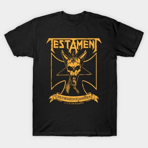 Testament band t-shirt ZNF08