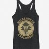 Up Wilderness Explorer Badge Girls Tanks ZNF08