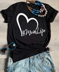 Valentine Mom Life Heart T-Shirt ZNF08