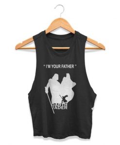 i am your father darth vader Womans Crop Tanktop AY