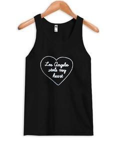 los angeles stole my heart tank top ZNF08