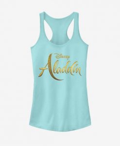 Aladdin Live Action Logo Girls Tank ZNF08