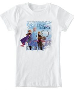 Anna, Elsa & Friends ''Lead with Courage'' T-Shirt DAP