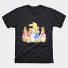 Baby Peter Rabbit And His Family Watercolor T Shirt ZNF08