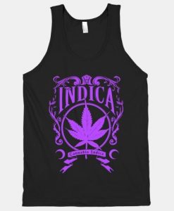 Cannabis Indica Tank Top ZNF08