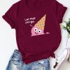 Cartoon Ice Cream T Shirt ZNF08