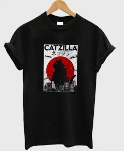 Catzilla t-shirt ZNF08