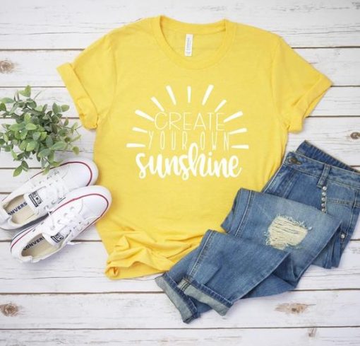 Create Your Own Sunshine Tshirt DAP