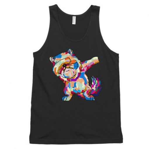 Cute Dabbing Persian Cat Funny Kitty Dab Dance Pet Lover Unisex Tank Top ZNF08