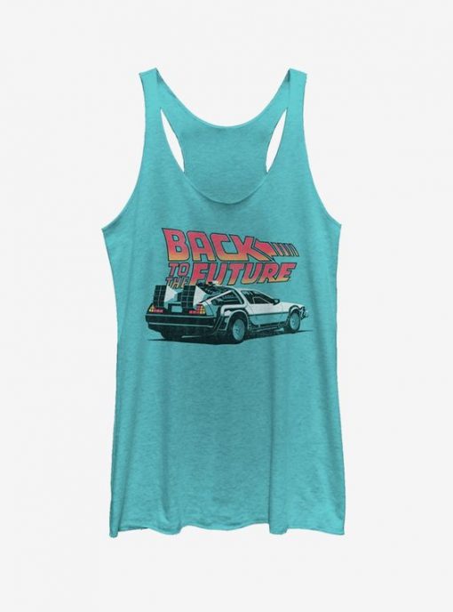 DeLorean Cartoon Girls Tank ZNF08