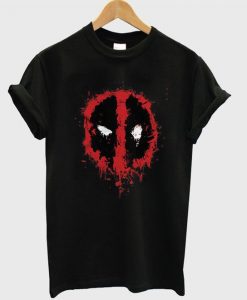 Deadpool Splat Icon Mens T-Shirt ZNF08