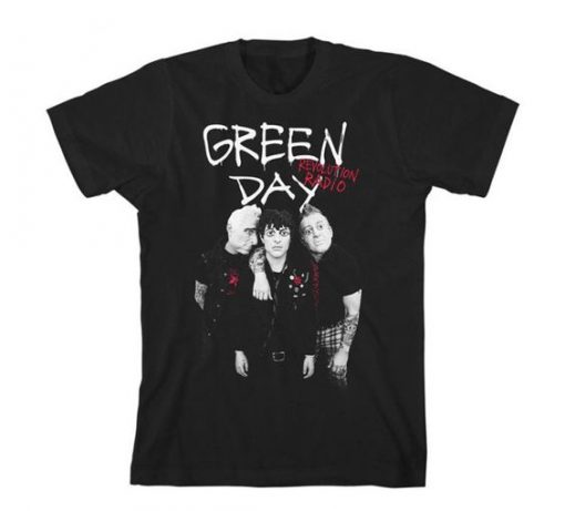 Details about Green Day-Revolution Radio-X-Large Black T-shirt DAP