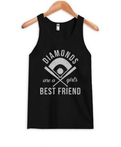 Diamonds Are Girls Best Friend Tank Top ZNF08